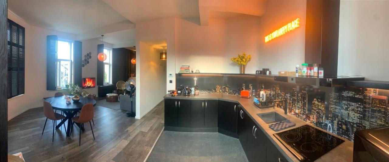 Sleep Inn - Black And Gold Loft Antwerp Cityview Eksteriør billede